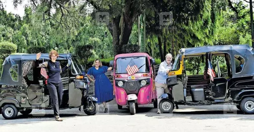 4 women of american embassy drive autos to office, know why? - news2news. In